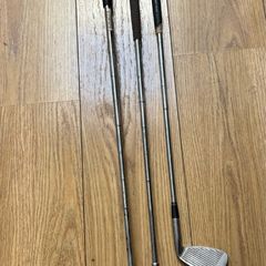3 x junior left handed golf clubs