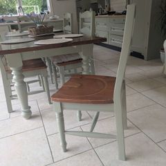 Dining table and 6 chairs