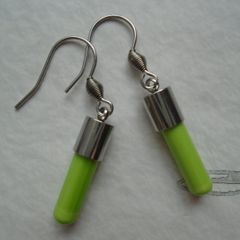 Handmade earrings,Glass earrings,Stainless steel,Gift,Jewellery