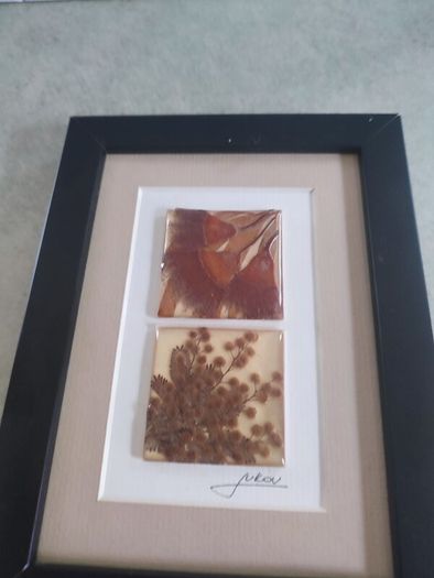 Unique artwork from Ocean Petals art studio are handmade with real Australian native fliowers