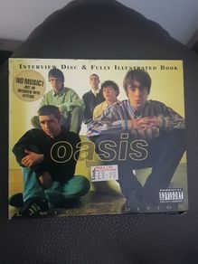 Oasis CD Interview & Illustrated Book