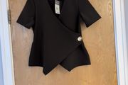 Primark Chocolate  Brown Blouse /Top.  S.M-12.  B.N.W.T.