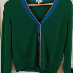 Jigsaw Green Cardigan