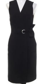 BLACK sleeveless dress