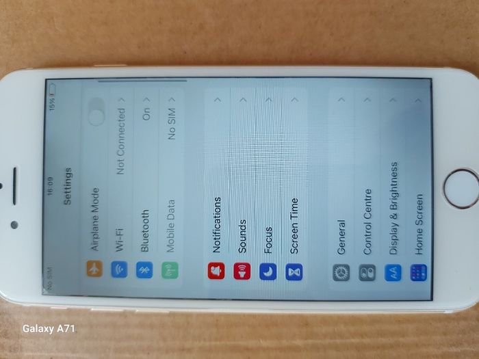 Apple IPHONE 6s, White, 64GB, Battery Health 81%, in excellent cosmetic condition