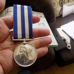 British,Egypt Campaign Medal 1882-89.Named.Silver.STO.HMS Tyne.