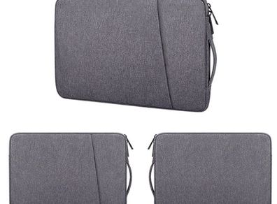 Laptop Sleeve Bag 13.3 /14.1 or 15 inch Notebook Handbag...GREAT GIFT IDEA FOR SOMEONE.