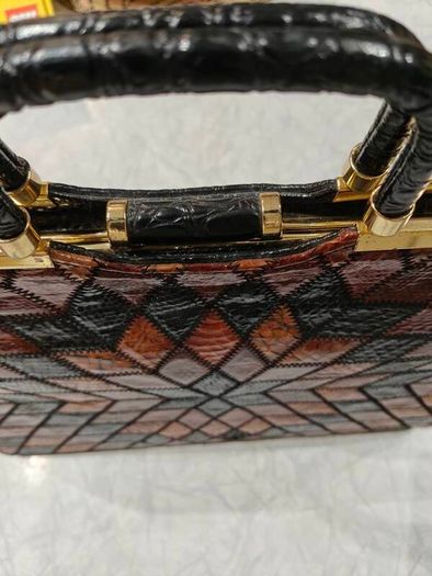 vintage snakeskin handbag