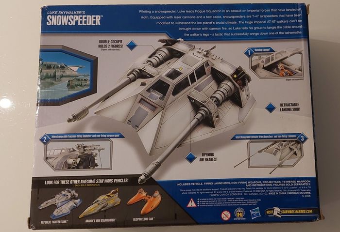 Star wars luck Skywalker Snowspeeder Hasbro