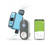 Garza Smart WiFi Automatic Watering Timer with Extra Smart Hub Plug, Outdoor Irrigation Cycle Controller, 2.4GHz WiFi, App Remote and Voice Remote, Alexa/Google