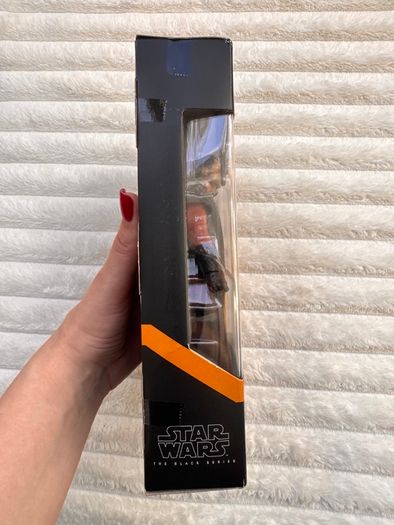 Hasbro Star Wars the Black Series Mandalorian Magistrate Greef Karga Damaged Box Please see photos