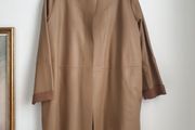 Cos Leather Coat Size Uk 14