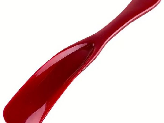 Plastic Portable Shoehorn, new, plastic.
