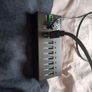 Exsys 7 Port Powered USB Terminal Hub Image 2