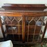 Vintage Mahogany Display Cabinet Image 2