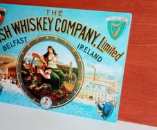 Irish whiskey company reproduction advertisement POSTER