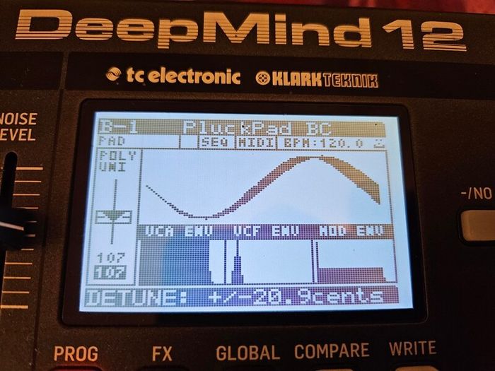 Behringer Deepmind 12 synthesizer