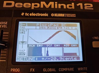 Behringer Deepmind 12 synthesizer