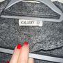 Gallery Women's Grey Jacket with zip detail - Size Small Image 3