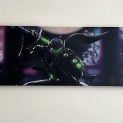 43" Overwatch Genji Wall Art Canvas (Collection Only)