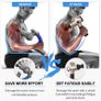 Massage Gun, Massage Gun Deep Tissue Muscle Massager with Adjustable Arm and 6 Massage Head, Percussion Handheld Electric Muscle Massager Lightweight Portable for Muscle Tension Relief Image 4