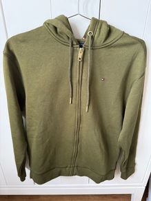 Brand new Tommy Hilfiger women ladies hoodie, army green