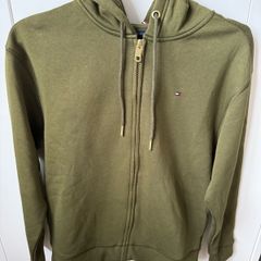 Brand new Tommy Hilfiger women ladies hoodie, army green