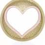 Yankee Candle Pastel Pink Heart Shaped Gold Lid Image 3