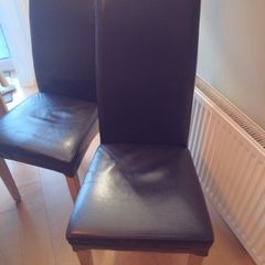 dinning leather chair