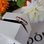 New genuine pandora sterling silver red stackable ring Image 3