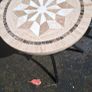 Marble Top Garden Bistro Table Image 3