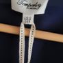 Temperley London Navy Silk Embellished Sz 12UK - Rrp 950 Image 4