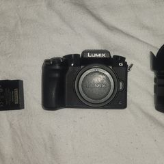 Panasonic Lumix G7 + 14-42mm Kit Lens - 4K Camera (Excellent Condition)