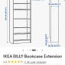 Ikea Billy Bookshelf white like new Image 3