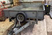 Ivor Williams 3.5 Tonne Flat Bed Drop Side Plant Trailer