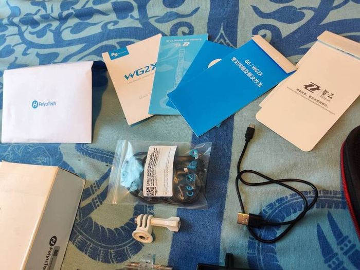 4k YI action camera and gimbals vloger kit
