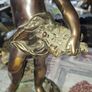 Very Large Heavy 19th Century French Bronze Sculpture by the renowned artist Auguste Moreau 1834 to 1917, Postage Available or Collection Image 3