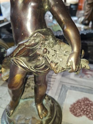 Very Large Heavy 19th Century French Bronze Sculpture by the renowned artist Auguste Moreau 1834 to 1917, Postage Available or Collection