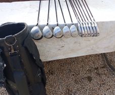 Petron ip golf clubs. Left handed clubs.