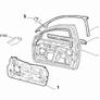 RH Window Seal (Alfa Romeo 147 3 door) Image 2