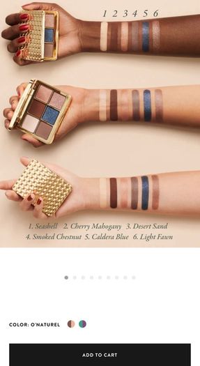 Olivia Palermo Beauty  Eyeshadow Palettes In Regalia And O'naturel