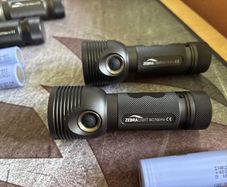 Two Zebralight Flashlights SC700Fd
