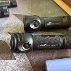 Two Zebralight Flashlights SC700Fd
