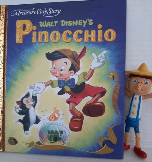 New pinocchio book also new pinacchio toy
