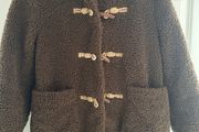Zara fluffy jacket size 10