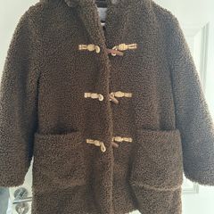 Zara fluffy jacket size 10