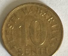 Estonia coin - 10 Senti