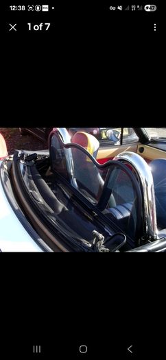 Mazda mx5 mesh windbreaker ( mx 5 mx-5 miata eunos roadster  )