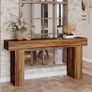 Rustic Brown Console Table  160cm Image 5