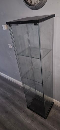 Glass door cabinet